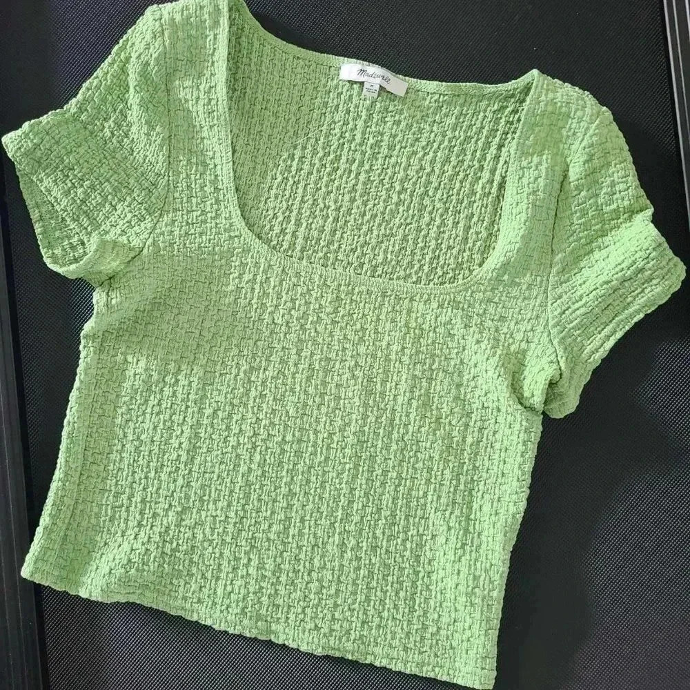 Madewell Popcorn Top size M - Picture 3 of 4